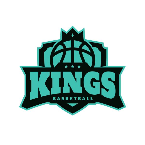 Kings Basketball Logo Template Miniatura
