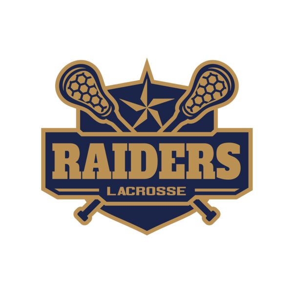 Raiders Lacrosse Logo Template Miniatura