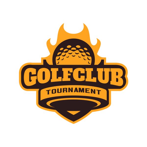 Golf Club Tournament logo template 04 Miniatura
