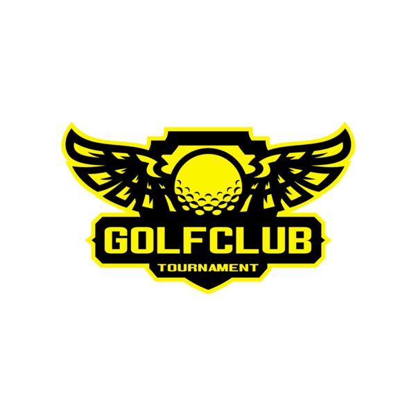 Golf club Tournament logo template 06 Miniatura