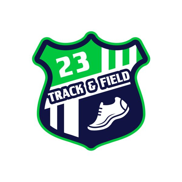 Track & Field Team Logo 18 Miniatura