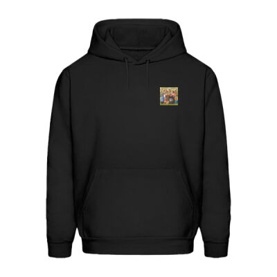 HOODIE PERROS NEGRA Miniatura
